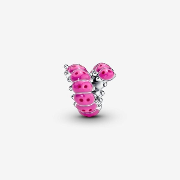 Cute Curled Caterpillar Charm - Picture 3 of 5